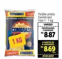 Feijao-preto Combrasil tipo 1 - 1kg