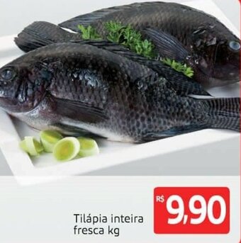 Tilapia inteira fresca 1kg