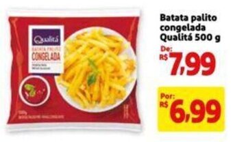 Extra Supermercado Batata palito congelada Qualitá 500 g oferta