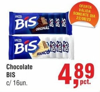 Chocolate BIS c/ 16un.