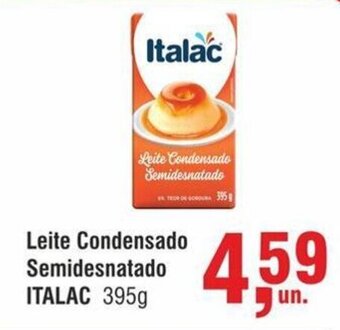 Higa Atacado Leite Condensado Semidesnatado Italac 395g oferta