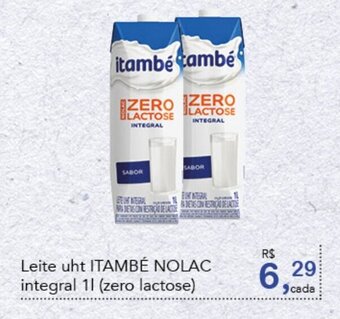 Cometa Supermercados Leite uht ITAMBÉ NOLAC integral 11 (zero lactose) oferta