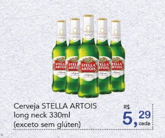Cometa Supermercados Cerveja STELLA ARTOIS long neck 330ml oferta