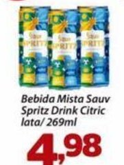 Bebida Mista Sauv Spritz Drink Citric lata/269ml