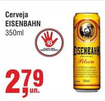 Higa Atacado Cerveja EISENBAHN 350ml oferta