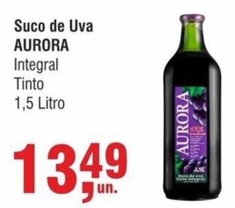 Higa Atacado Suco de Uva AURORA Integral Tinto 1,5 Litro oferta