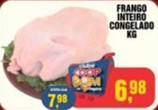 CoopBom FRANGO INTEIRO CONGELADO KG oferta