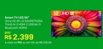 Smart TV LED 50"