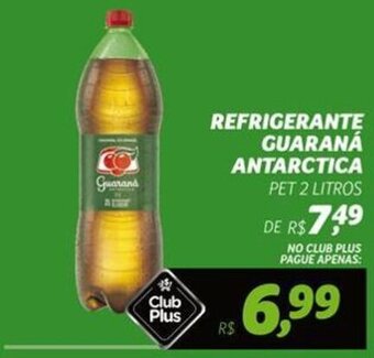REFRIGERANTE GUARANÁ ANTARCTICA PET 2 LITROS