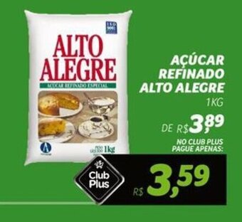 AÇÚCAR REFINADO ALTO ALEGRE 1KG