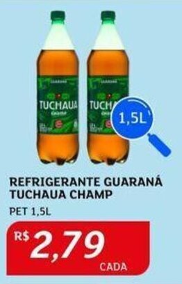 REFRIGERANTE GUARANÁ TUCHAUA CHAMP PET 1,5L