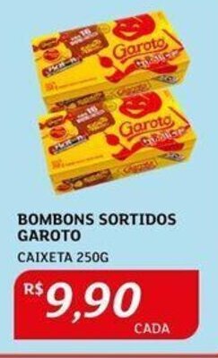 Assaí Atacadista BOMBONS SORTIDOS GAROTO CAIXETA 250G oferta