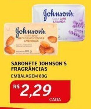 Assaí Atacadista SABONETE JOHNSON'S FRAGRÂNCIAS EMBALAGEM 80G oferta