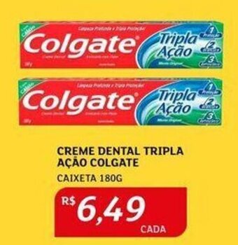 Assaí Atacadista CREME DENTAL TRIPLA AÇÃO COLGATE CAIXETA 180G oferta