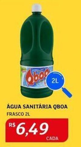 Assaí Atacadista ÁGUA SANITÁRIA QBOA FRASCO 2L oferta