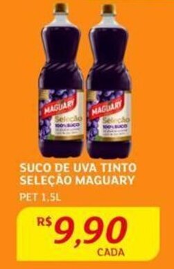 Assaí Atacadista SUCO DE UVA TINTO SELEÇÃO MAGUARY PET 1,5L oferta