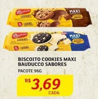 Assaí Atacadista BISCOITO COOKIES MAXI BAUDUCCO SABORES PACOTE 96G oferta