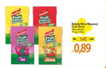 Atacadão Bebida Mista Maguary Fruit Shoot Vários sabores TP com 150ml oferta