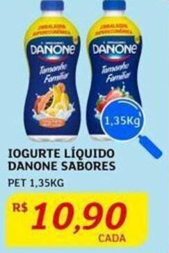 Assaí Atacadista IOGURTE LÍQUIDO DANONE SABORES PET 1,35KG oferta
