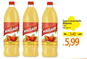 Atacadão Suco Concentrado Maguary Caju Pet com 1L oferta