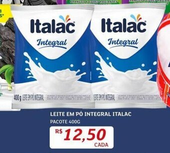 Assaí Atacadista LEITE EM PÓ INTEGRAL ITALAC PACOTE 400G oferta