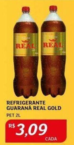 Assaí Atacadista REFRIGERANTE GUARANÁ REAL GOLD PET 2L oferta