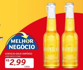 Assaí Atacadista CERVEJA GOLD IMPÉRIO LONG NECK 210ML oferta