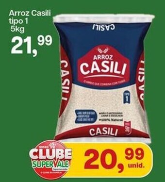 Arroz Casili tipo 1 5kg