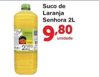 Roldão Suco de Laranja Senhora 2L oferta