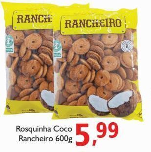 Supermercados ABC Rosquinha coco rancheiro 600g oferta