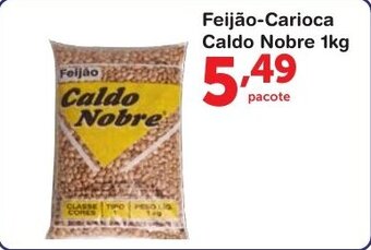 Roldão Feijao Carioca Caldo Nobre 1kg oferta