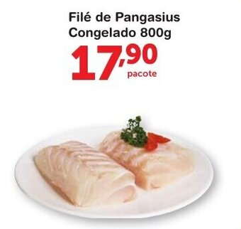 Roldão File de Pangasius Congelado 800g oferta