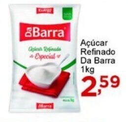 Acucar Refinado Da Barra 1kg