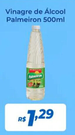Atakarejo Vinagre de Álcool Palmeiron 500ml oferta