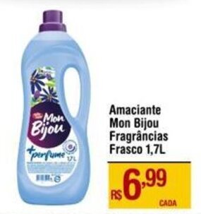Max Atacadista Amaciante Mon Bijou Fragrâncias Frasco 1,7L oferta