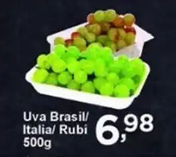 Uva Brasil/ Italia/ Rubi 500g
