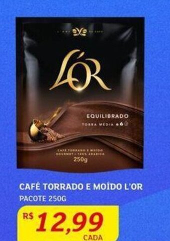 Assaí Atacadista CAFÉ TORRADO E MOIDO L'OR PACOTE 250G oferta