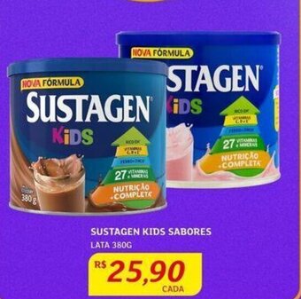 Assaí Atacadista SUSTAGEN KIDS SABORES LATA 380G oferta