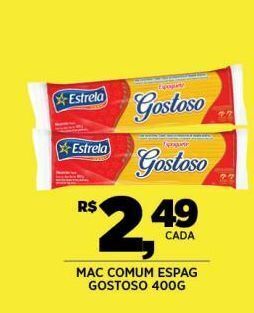 DB Supermercados Mac comum espag gostoso 400g oferta