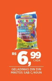 Geladinho din din mikitos sab c/40un