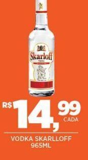 DB Supermercados Vodka skarloff 965ml oferta