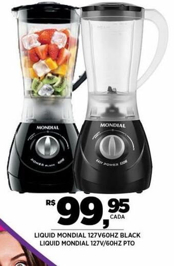 DB Supermercados Liquid mondial 127v 60hz black oferta