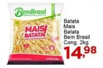 Rossi Supermercado Batata Mais Batata Bem Brasil cong. 2kg oferta