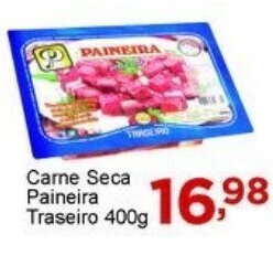 Rossi Supermercado Carne Seca Paineira Traseiro 400g oferta