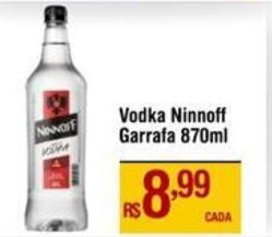 Max Atacadista Vodka Ninnoff Garrafa 870ml oferta