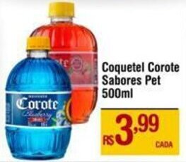 Max Atacadista Coquetel Corote Sabores Pet 500ml oferta