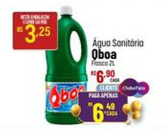 Muffato Água Sanitária Qboa frasco 2L oferta