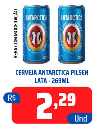 Tatico CERVEJA ANTARCTICA PILSEN LATA - 269ML oferta