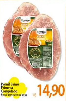 Atacadão Pernil Suíno Frimesa Congelado Preço por quilo na peça oferta