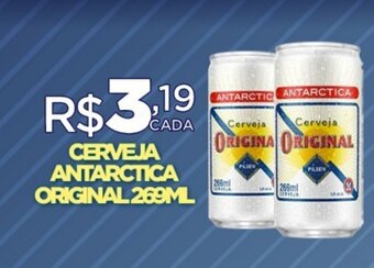 DB Supermercados CERVEJA ANTARCTICA ORIGINAL 269ML oferta